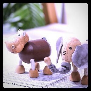 Creative design wooden handcraft tumbler